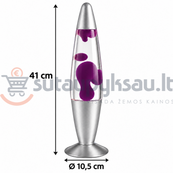 Lavos lempa Reality LAVA R50071192, 40 cm Lavos lempa Reality LAVA R50071192, 40 cm